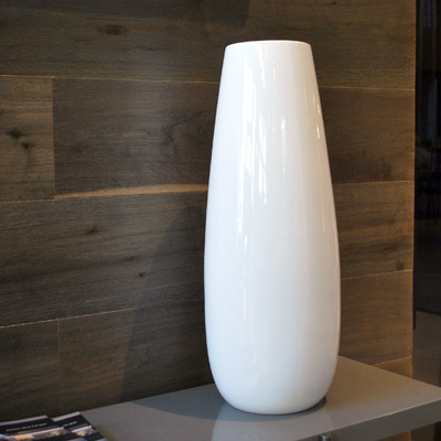 Loov Design Modena - Vaso in ceramica bianco, idea regalo Natale 2016